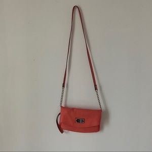 Nine West Coral Pink Cross Body Bag